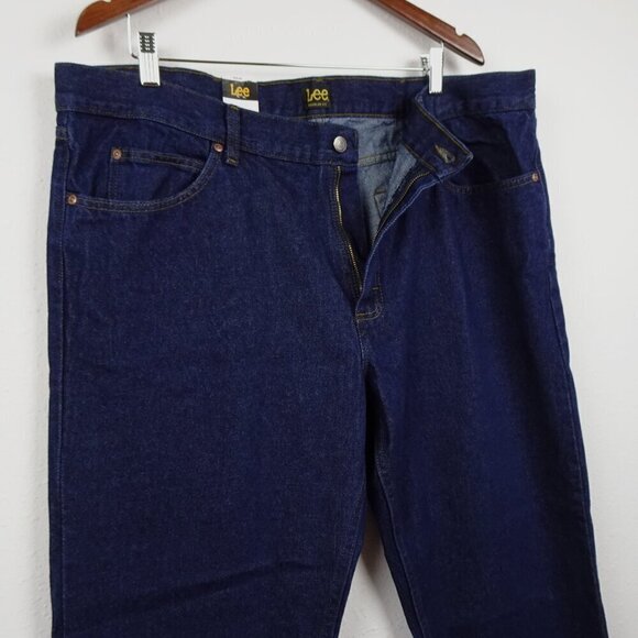 Lee Bootcut Jeans Men's Size 42x30 Blue Denim Regular Fit - Picture 3 of 10